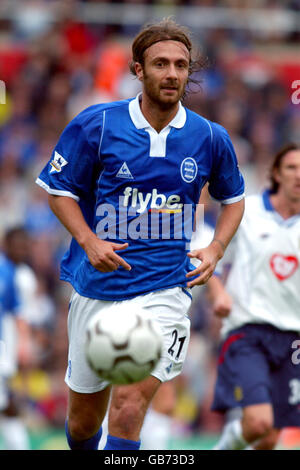 Fußball - FA Barclaycard Premiership - Birmingham City / Portsmouth. Christophe Dugarry, Birmingham City Stockfoto