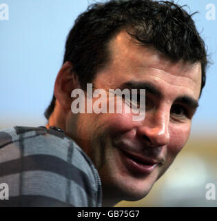 Boxen - Joe Calzaghe erarbeiten - Enzo Calzaghe Gym Stockfoto