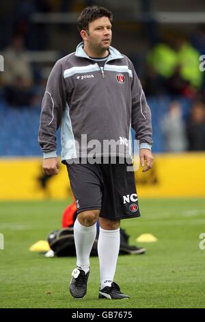 Fußball - Coca-Cola Football League Championship - Cardiff City / Charlton Athletic - Ninian Park. Charlton Athletic Performance Director Niall Clark. Stockfoto