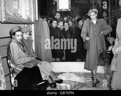 Mode - Live-Shop Dummies - Regent Street, London Stockfoto