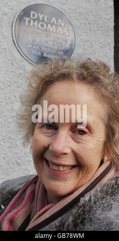 Dylan Thomas Haus für Publikum geöffnet Stockfoto