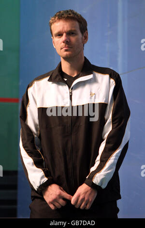 Squash - Welt Hi-Tec Squash-Meisterschaften 2008 - National Squash-Center Stockfoto