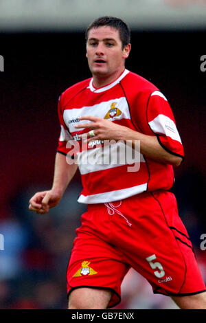 Fußball - freundlich - Doncaster Rovers gegen Livingston. John Doolan, Doncaster Rovers Stockfoto