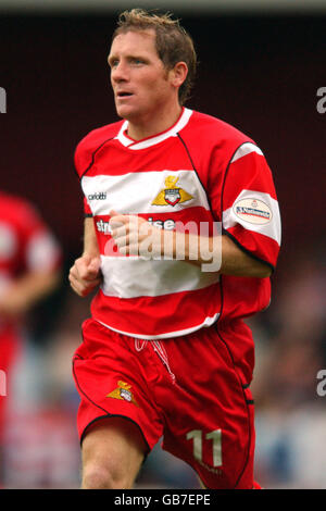 Fußball - freundlich - Doncaster Rovers gegen Livingston. Jamie Patterson, Doncaster Rovers Stockfoto