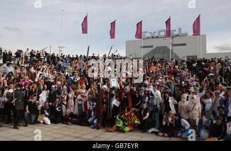 London Games Festival und Fransen Stockfoto