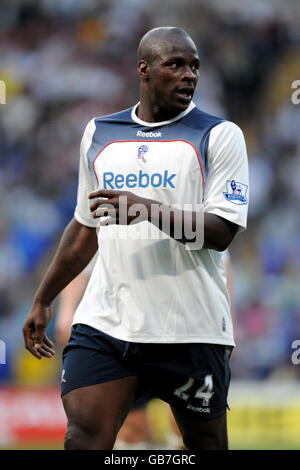 Fußball - Barclays Premier League - Bolton Wanderers / Arsenal - Reebok Stadium. Danny Shittu, Bolton Wanderers Stockfoto