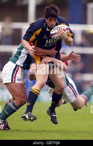 Rugby-Union - Zürich Premiership - Leeds Tykes V Leicester Tigers Stockfoto