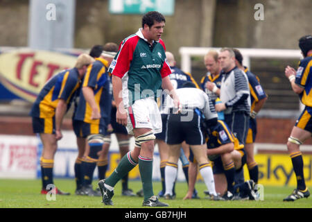 Rugby-Union - Zürich Premiership - Leeds Tykes V Leicester Tigers Stockfoto