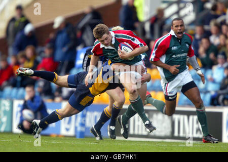 Rugby-Union - Zürich Premiership - Leeds Tykes V Leicester Tigers Stockfoto