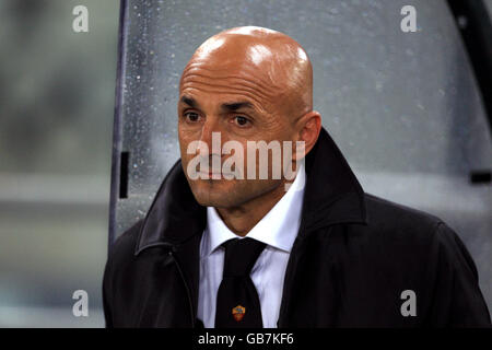 Fußball - UEFA Champions League - Gruppe A - Roma gegen Chelsea - Stadio Olimpico. Luciano Spalletti, Trainer Roma Stockfoto