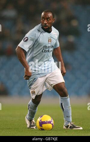 Fußball - UEFA-Cup - Gruppe A - Manchester City gegen FC Twente - City of Manchester Stadium Stockfoto