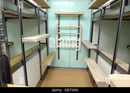 Ein Primatenzimmer im neuen Biomedical Sciences Building der Universität Oxford. Stockfoto