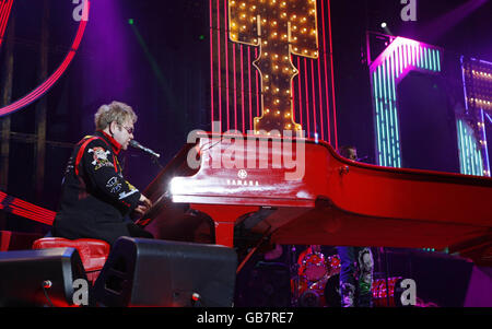 Elton John Konzert - Birmingham Stockfoto