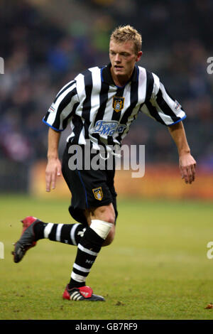 Fußball - AXA FA Cup - erste Runde - Notts County / Shildon. Paul Riley, Notts County Stockfoto