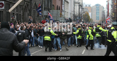 Armed Services Homecoming Parade Stockfoto