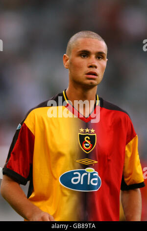 Fußball - freundlich - FC Wacker Tirol Innsbruck / Galatasaray. Sedat Debreli, Galatasaray Stockfoto