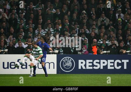 Fußball - UEFA Champions League - Gruppe E - keltische V Manchester United - Celtic Park Stockfoto