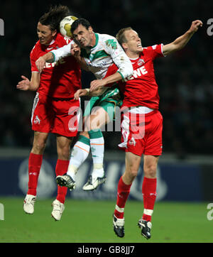 Fußball - deutsche Bundesliga - SV Werder Bremen V FC Koln - Weserstadion Stockfoto