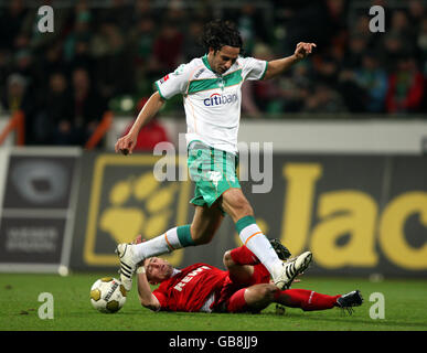 Fußball - deutsche Bundesliga - SV Werder Bremen V FC Koln - Weserstadion Stockfoto