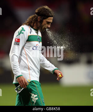 Fußball - deutsche Bundesliga - SV Werder Bremen V FC Koln - Weserstadion Stockfoto