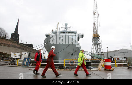 Cammell Laird Shiprepairers und Schiffbauer Stockfoto