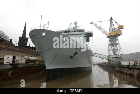 Cammell Laird Shiprepairers und Schiffbauer Stockfoto