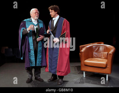 Richard Attenborough und James McAvoy geehrt - Glasgow Stockfoto