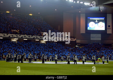 Fußball - UEFA Champions League - Gruppe E - Rangers gegen Manchester United Stockfoto