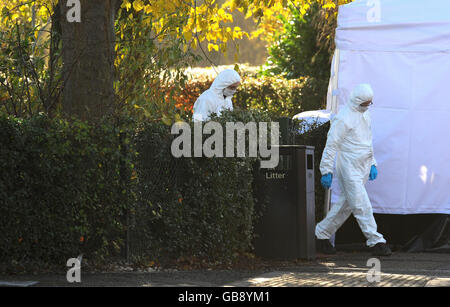 Teenager in Derby erschossen Stockfoto