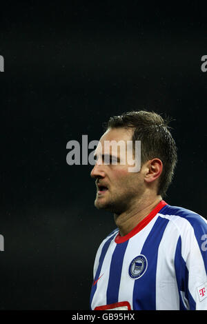 Fußball - deutsche Bundesliga - Hertha Berlin V Hamburger SV - Olympiastadion Stockfoto