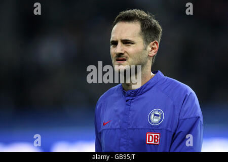 Fußball - deutsche Bundesliga - Hertha Berlin V Hamburger SV - Olympiastadion Stockfoto
