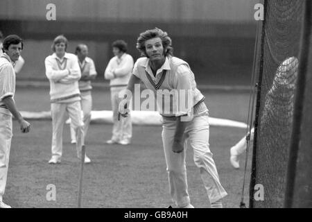 Cricket - Netze üben - Lords - 1973 Stockfoto