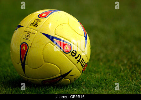 Fußball - Nationwide League Division One - Nottingham Forest / Watford. Der Matchball Stockfoto