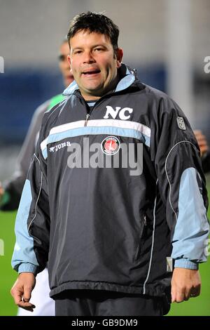 Fußball - Coca-Cola Football League Championship - Queens Park Rangers / Charlton Athletic - Loftus Road. Charlton Atheltic's Performance Director Niall Clark Stockfoto