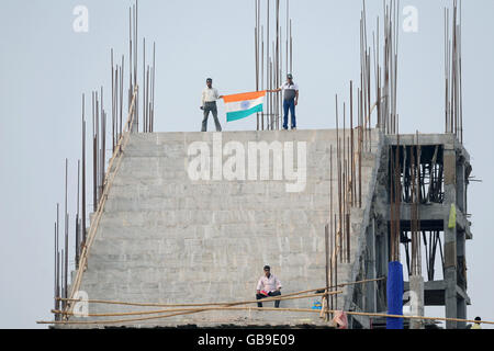 Cricket - fünfte One Day International - Indien V England - Barabati Stadium Stockfoto