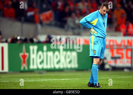 Fußball - Europameisterschaft 2004 Play-Off - zweite Etappe - Holland gegen Schottland. Robert Douglas, Torhüter in Schottland Stockfoto