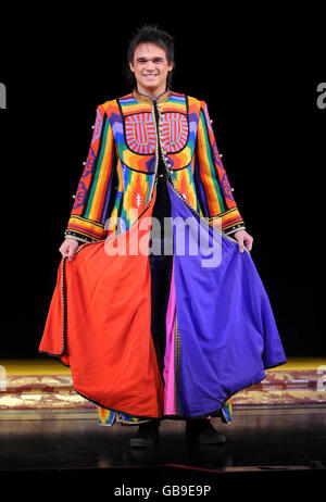 Gareth Gates Joseph und das erstaunliche Technicolor Dreamcoat Photocall - London Stockfoto