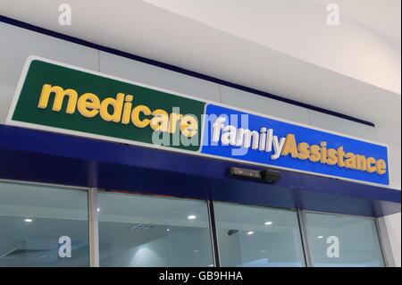 Medicare Department of Human Services Australia Stockfoto