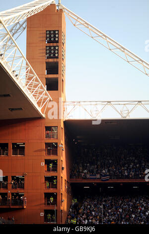 Fußball - Italienische Serie A - Sampdoria V Bologna - Luigi Ferraris. Luigi Ferraris Stadium, Heimstadion der U.C Sampdoria Stockfoto