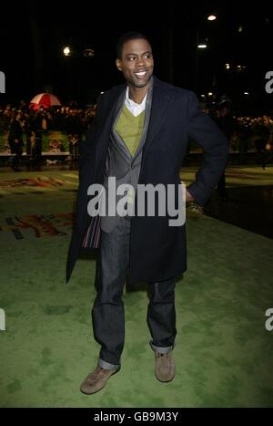 Chris Rock kommt zur Premiere von "Madagascar: Escape 2 Africa" im Empire, Leicester Square, WC2. Stockfoto