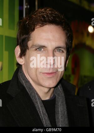 Ben Stiller kommt zur Premiere von "Madagascar: Escape 2 Africa" im Empire, Leicester Square, WC2. Stockfoto