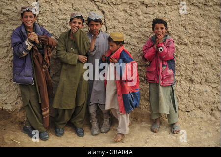 Kinder in Lashkar gar in der Provinz Helmand, Afghanistan. Stockfoto