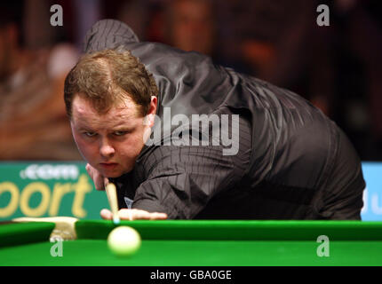 Stephen Lee im Viertelfinalspiel während der Maplin UK Championship im International Center, Telford. Stockfoto