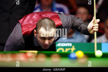 Snooker - Maplin UK Championships - Tag sechs - The International Center - Telford. Stephen Maguire im Viertelfinalspiel während der Maplin UK Championship im International Center, Telford. Stockfoto