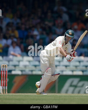Cricket - mobile 3er - erster Test - Australien V Südafrika - WACA - Dritter Tag Stockfoto