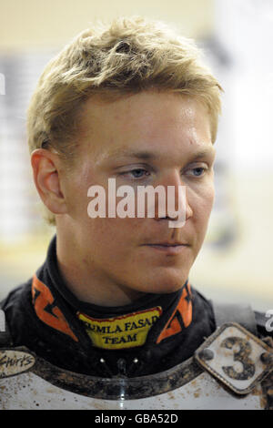 Speedway - Die Elite League Riders Championship 2008 - Perry Barr Stadium. Freddie Lindgren, Wolverhampton Wolves Stockfoto