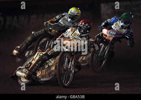 Speedway - Die Elite League Riders Championship 2008 - Perry Barr Stadium. Leigh Adams, Swindon Robins Stockfoto