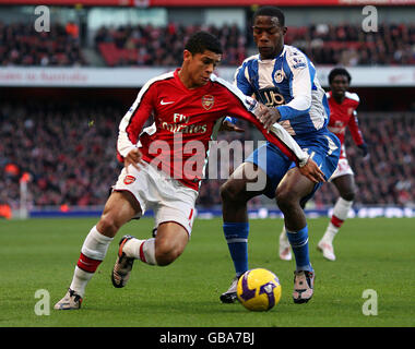 Fußball - Barclays Premier League - Arsenal V Wigan Athletic - Emirates Stadium Stockfoto