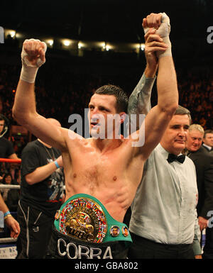 Boxen - WBC im Super-Mittelgewicht - Carl Froch V Jean Pascal - Trent FM Arena Stockfoto