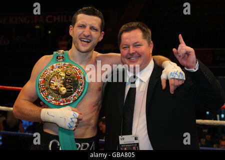 Boxen - WBC im Super-Mittelgewicht - Carl Froch V Jean Pascal - Trent FM Arena Stockfoto